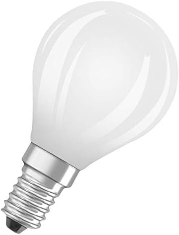 מנורת לד / בסיס אוסראם: ה14 / לבן חם / 2700 ק / 3.30 וואט / החלפה לנורת ליבון 25 וואט / לד שיפוץ קלאסי עמ ' דים [יעילות אנרגיה
